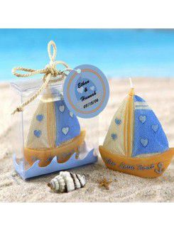 "The Love Boat" Candle in Ocean