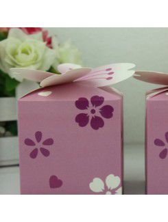 Beautiful Garden Theme Favor Box (Set of 12)