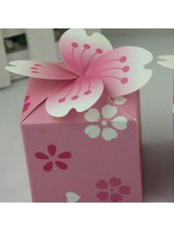 Beautiful Garden Theme Favor Box (Set of 12)