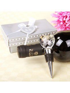 Crystal Sweetheart Bottle Stopper