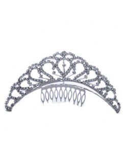 Gorgeous Alloy and Rhinestiones Wedding Tiara