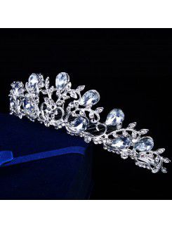 Rhinestiones and Zircons Wedding Bridal Tiara