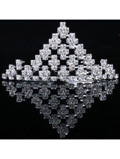 Gorgeous Alloy and Rhinestiones Wedding Bridal Tiara