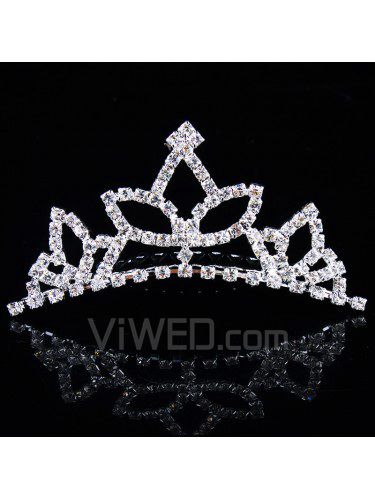 Wspaniały ślub rhinestiones stop i bridal headpiece