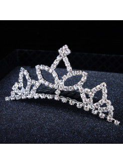 Gorgeous Alloy and Rhinestiones Wedding Bridal Headpiece