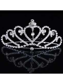 Legering met rhinestiones bruiloft bruids tiara