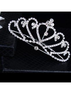 Alloy with Rhinestiones Wedding Bridal Tiara