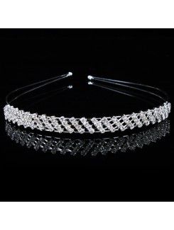 Alloy with Rhinestiones Wedding Bridal Headpiece