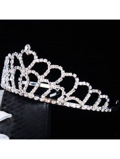 Beauitful Alloy with Rhinestiones Wedding Bridal Tiara