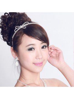 Alloy with Rhinestones Flower Wedding Bridal Headpiece