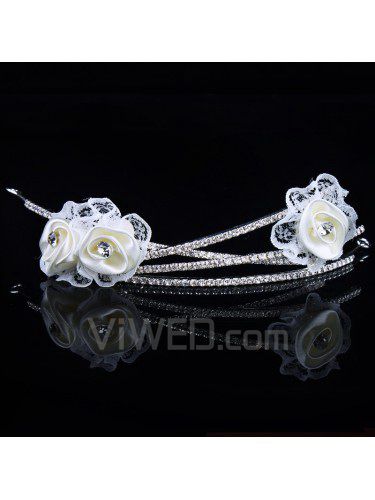 Gorgeous Four Colors Available Alloy Wedding Headpiece