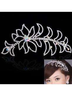 Beauitful rhinestone og zirkon bryllup headpiece