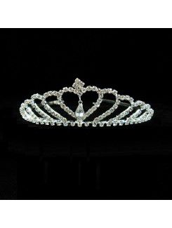 Shining Rhinestones Wedding Bridal Jewelry Set, Including Necklace and Earring, Tiara