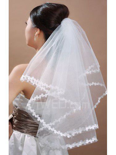 Short Wedding Veil 007