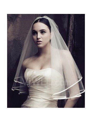 Short Wedding Veil 008