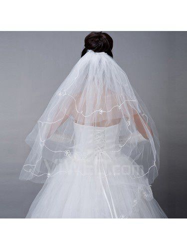 Corto velo da sposa 011