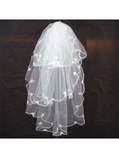 Short Wedding Veil 011