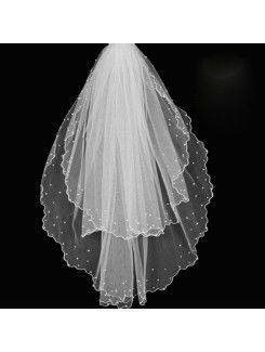 Short Wedding Veil 012