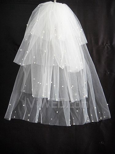 Corto velo da sposa 014