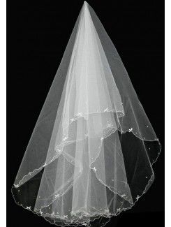 Short Wedding Veil 015