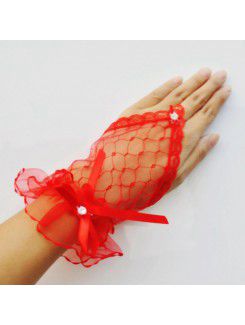 Guantes nupciales fingerless 009