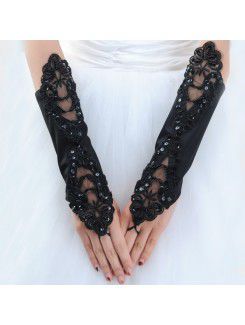 Gants sans doigts mariée 015