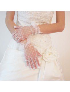 Dedos guantes nupciales 019