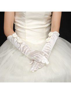 Свадебные перчатки пальцев 021