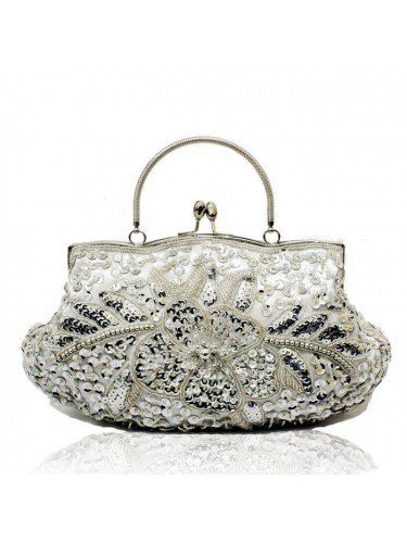 Satin stickerei sicke abend oder hochzeit handtasche h-2513-01